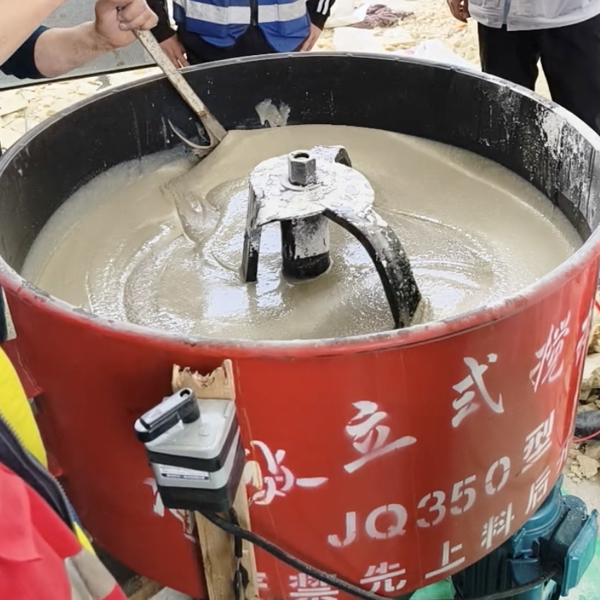 广陵汽轮机余热压缩机导热油设备底座耐高温环氧树脂灌浆料
